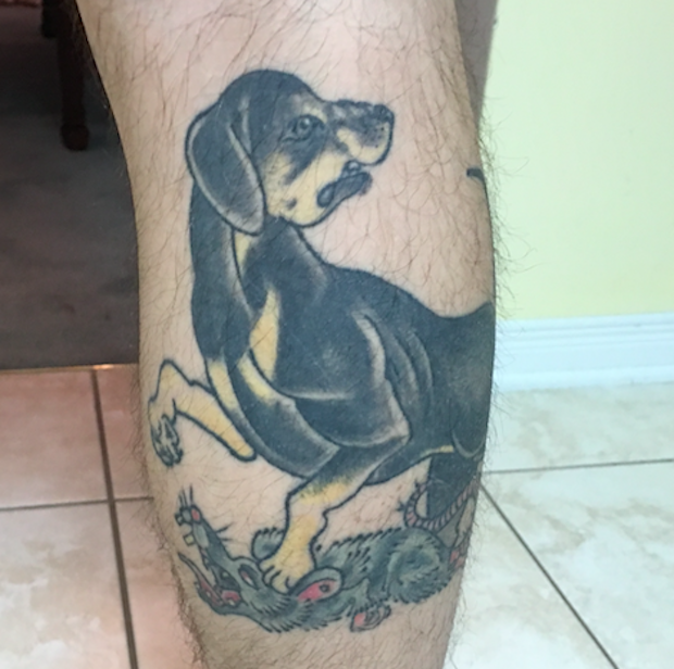 american history x tattoos dog