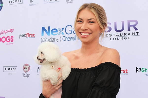 Stassi Schroeder at World Dog Day