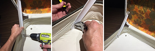 DIY vintage cat bed step 5