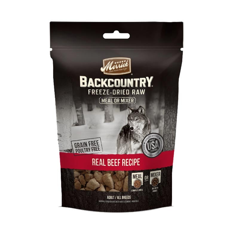 Merrick Backcountry Сублимированный сырой корм для собак