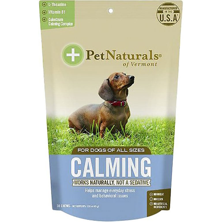 Chewy gift card - new dog supplies - calming aids