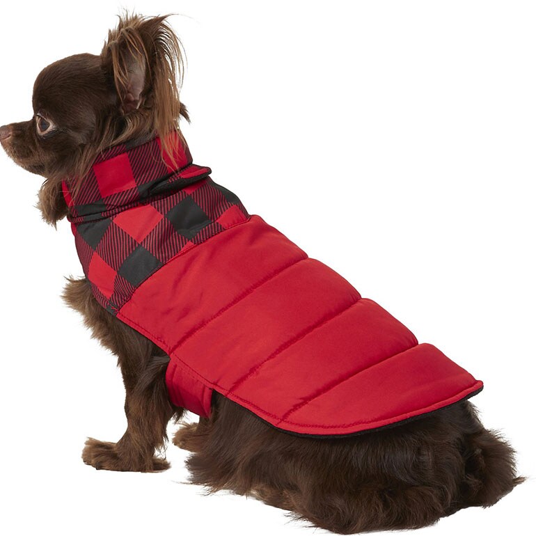 dog christmas gifts - dog puffer coat