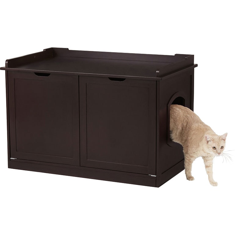 best cat litter box furniture - frisco bench