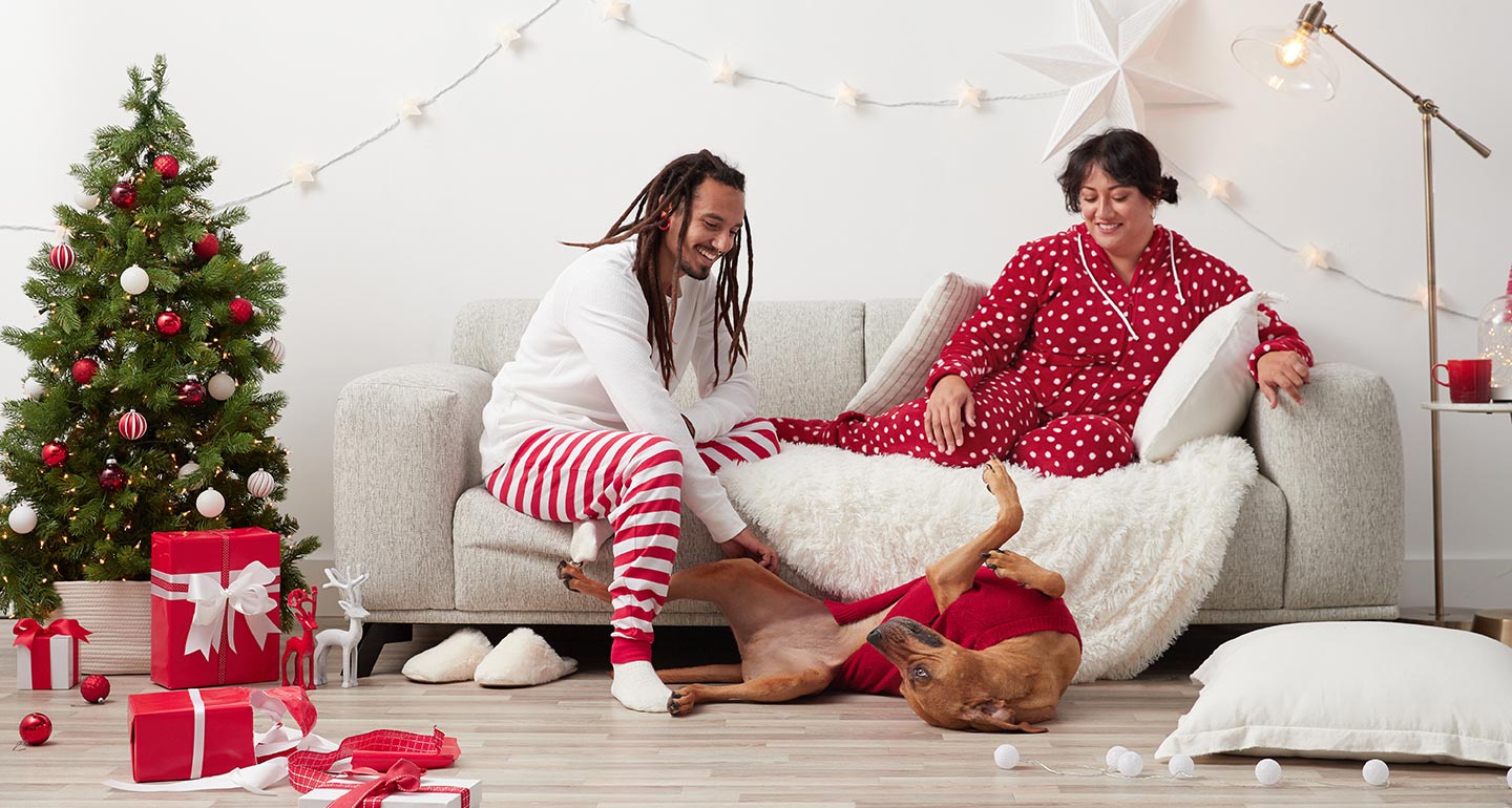 family and dog christmas outfits