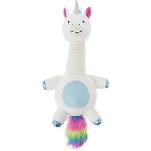 Frisco Bobberz Plush Squeaking Unicorn Dog Toy