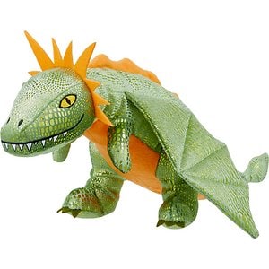 Frisco Mythical Mates Greenwing the Green Dragon Plush Squeaking Dog Toy