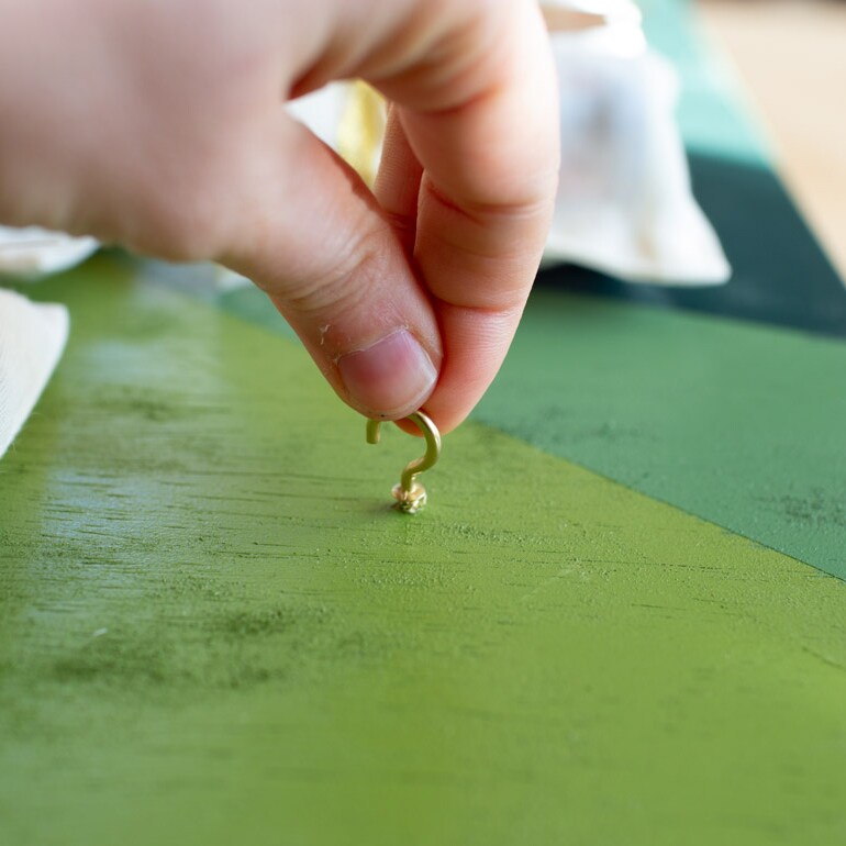 Add hooks to the board.