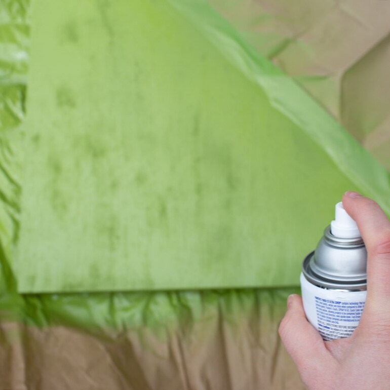 Apply your first paint color.