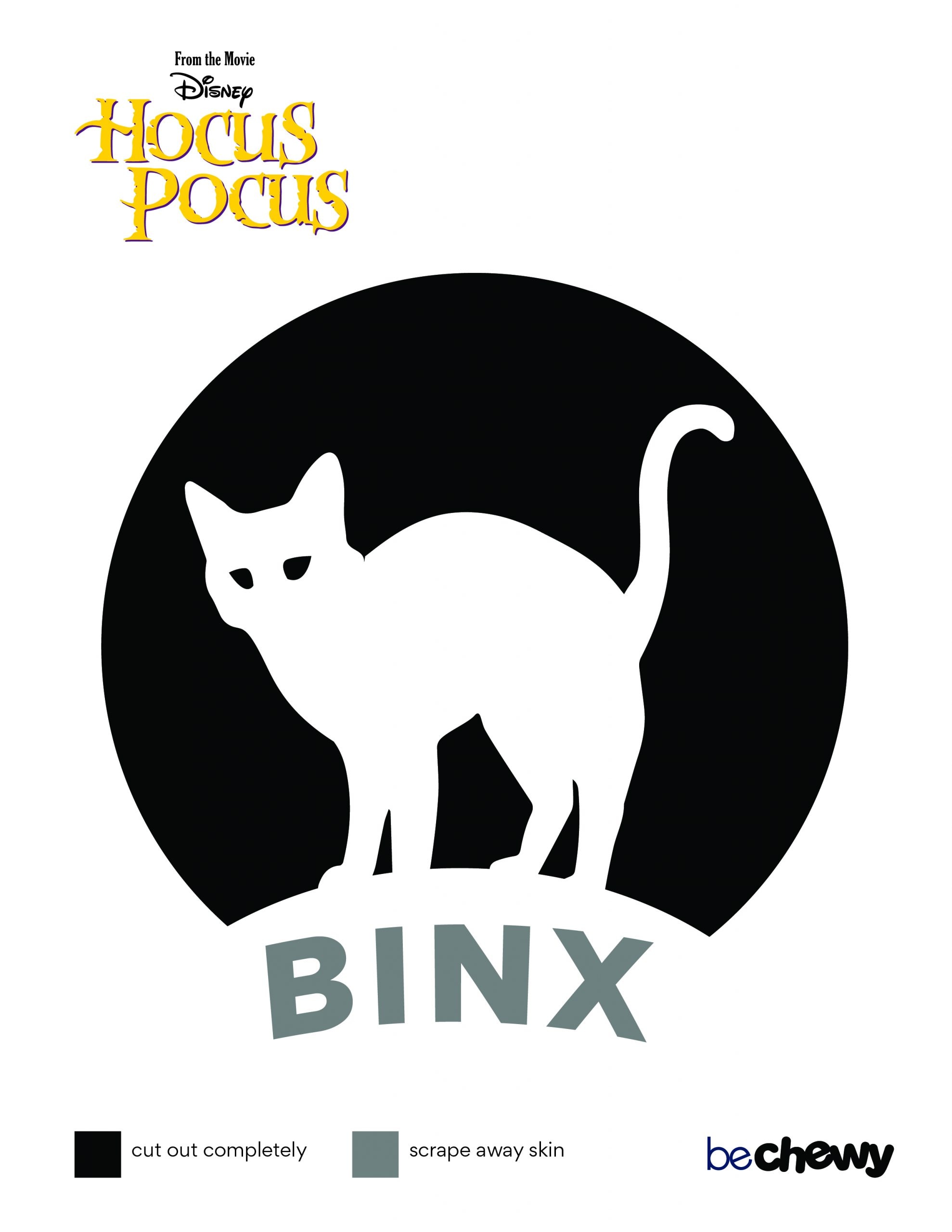 8 Printable Hocus Pocus Pumpkin Stencils For Halloween BeChewy