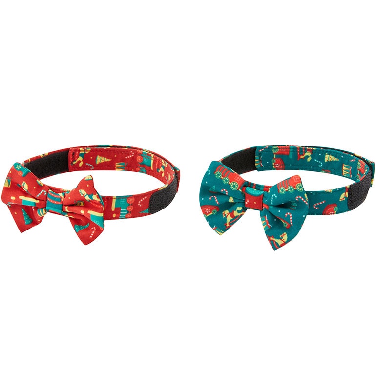 last minute christmas gifts for pets - holiday bow ties