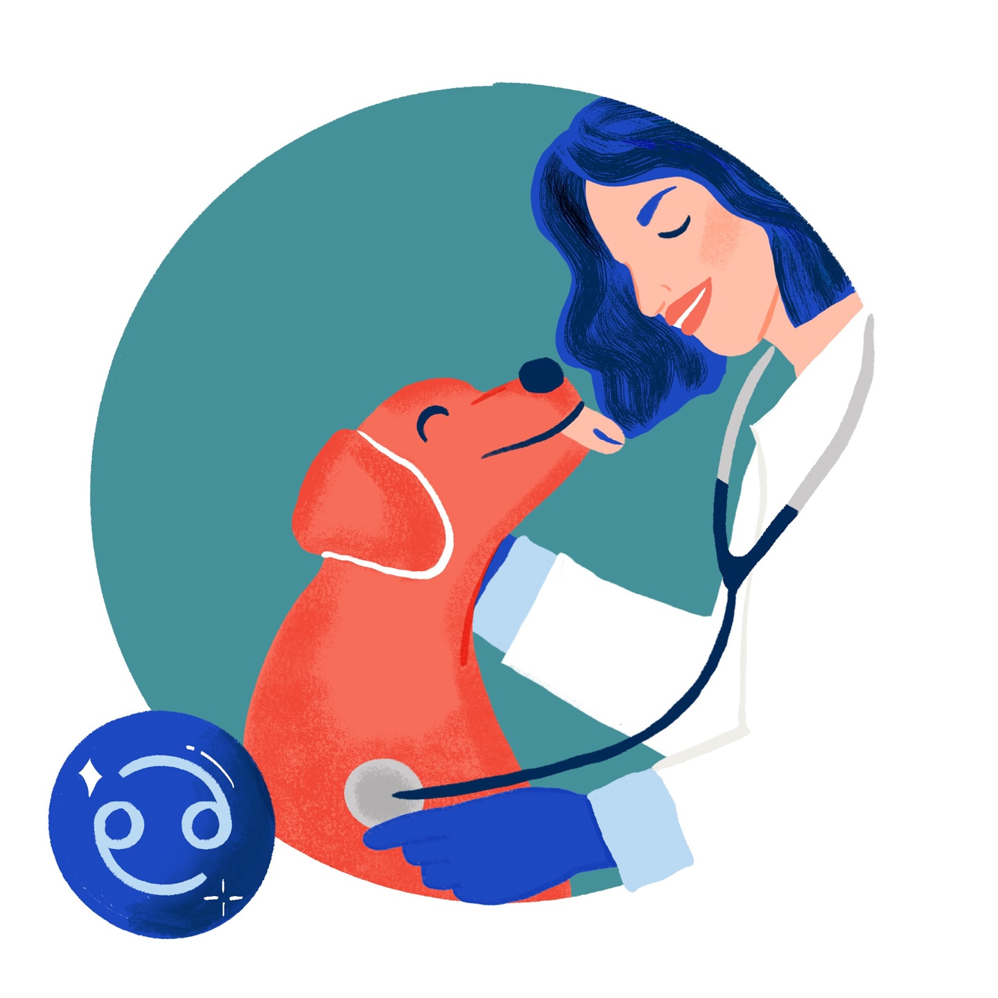 Cancer Zodiac Wellness Dog