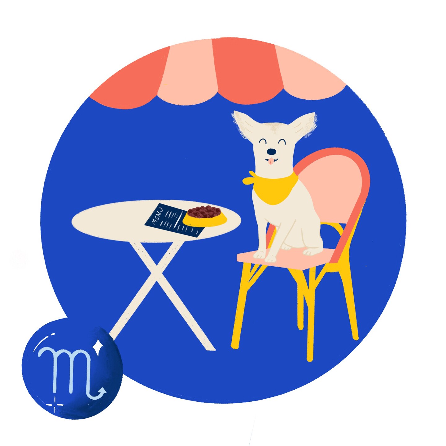 Scorpio Zodiac Wellness Dog