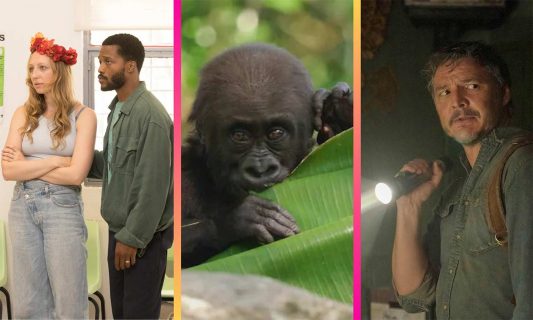 stills from "The Drop," "Magic of Disney's Animal Kingdom," and "The Last of Us"