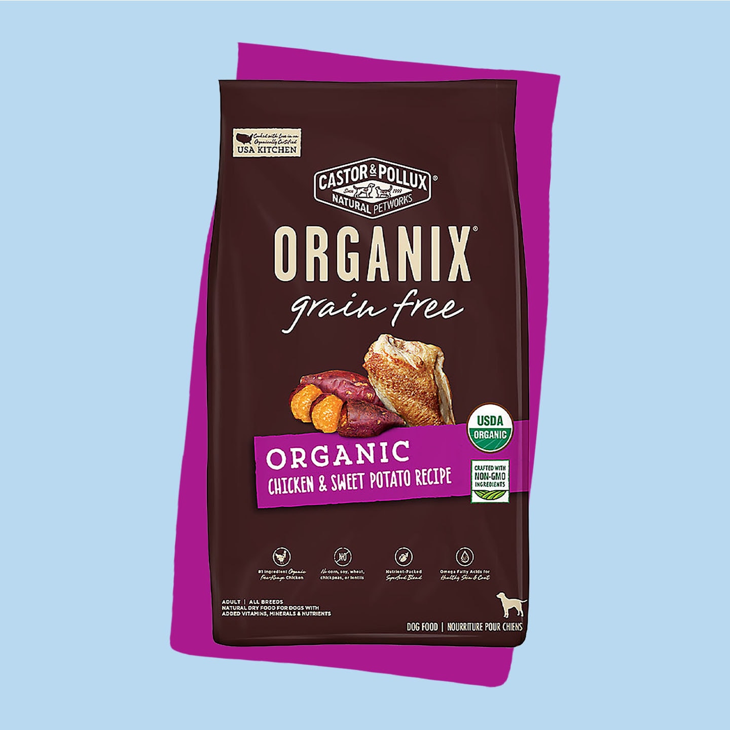 Best organic grain free dog food sale