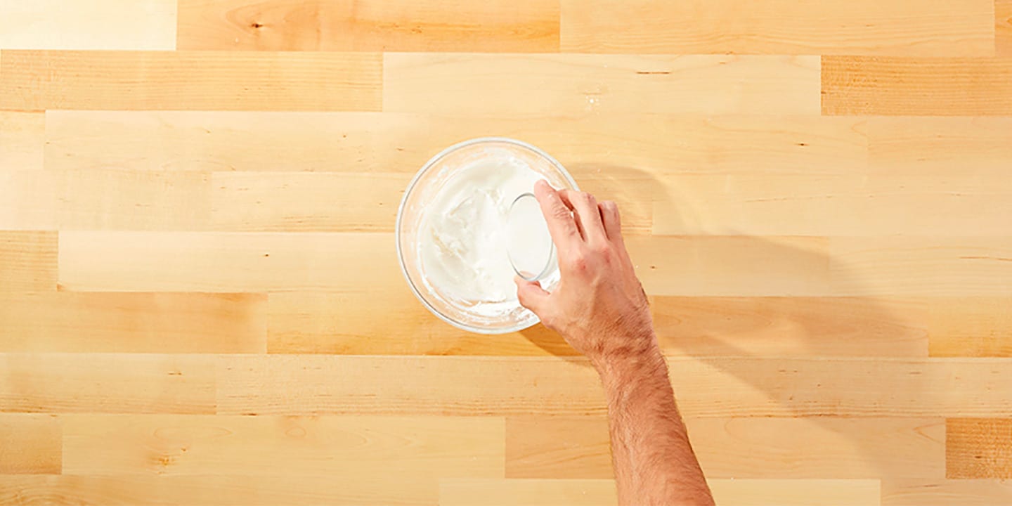 Add in milk and stir.